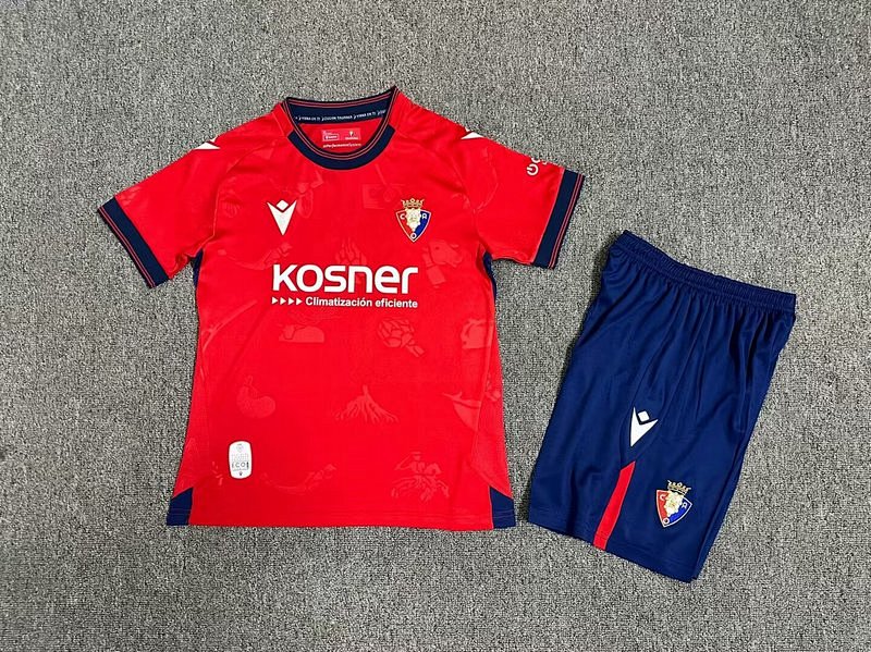 24-25 Osasuna Home Kids Jerseys