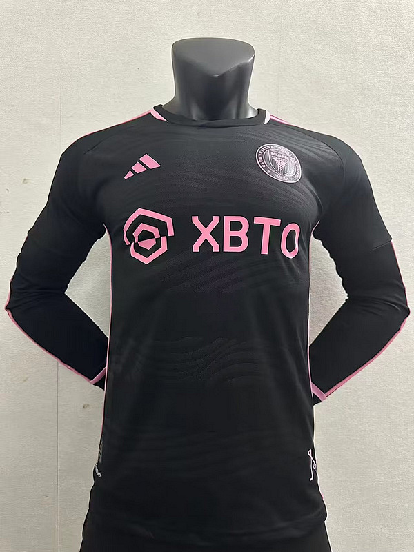23-24 Inter Miami Away Player Version Long Sleeve Jerseys