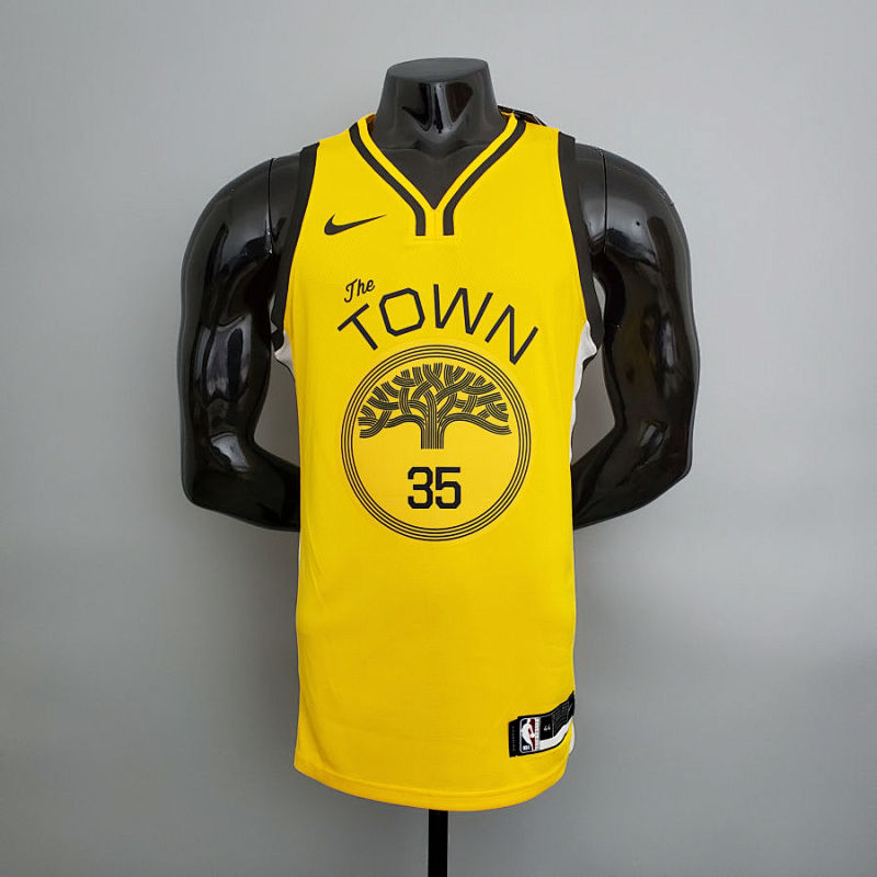2018 Durant#35 Warriors Bonus Edition NBA Jersey S-XXL