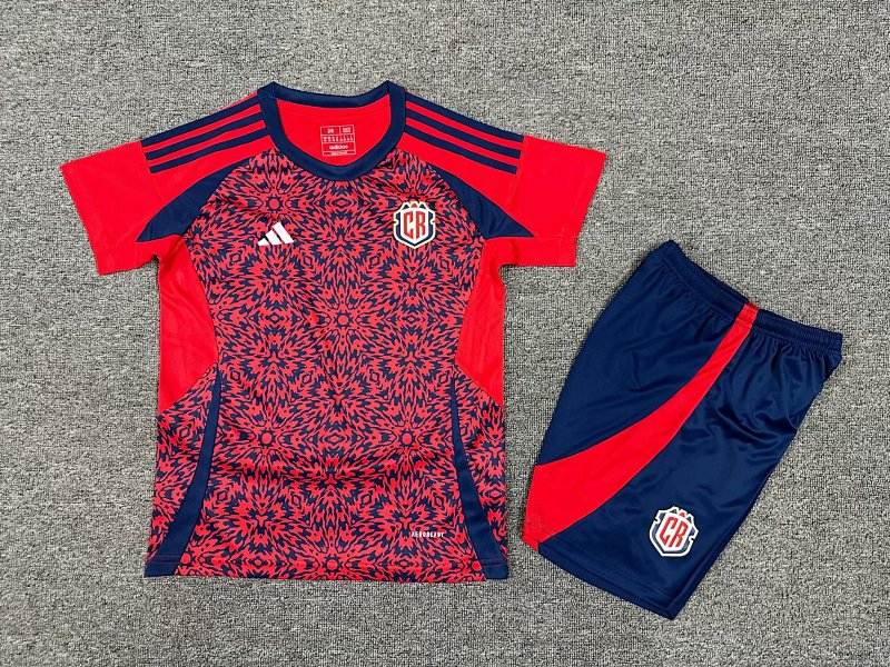 2024 Costa Rica Home Kids Jerseys