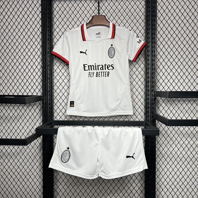 24-25 AC Milan Away Kids Jerseys
