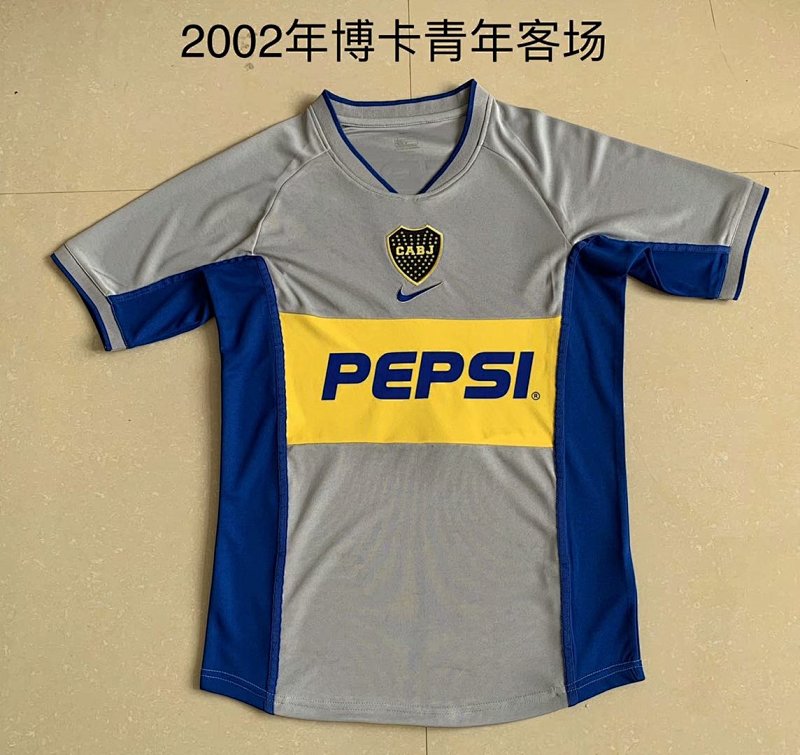 2002 Boca Away Retro Jerseys