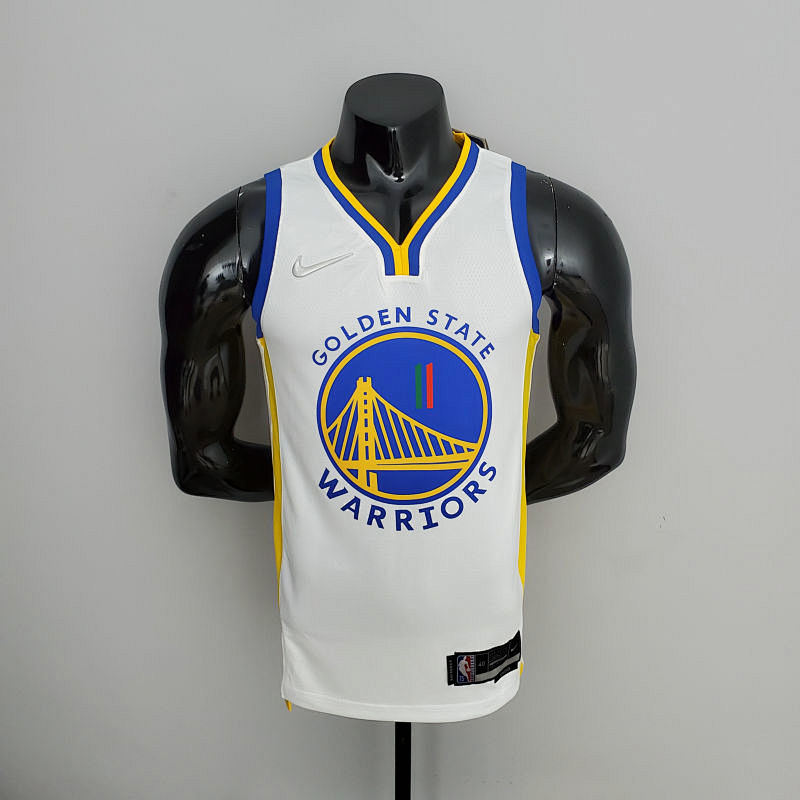 75th Anniversary Golden State Warriors Thompson #11 Mexico Edition White NBA Jersey S-XXL
