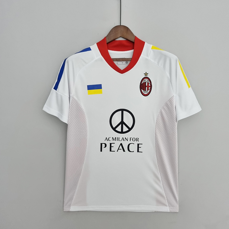 02-03 AC Milan Away Retro Champions League Final Edition Jerseys