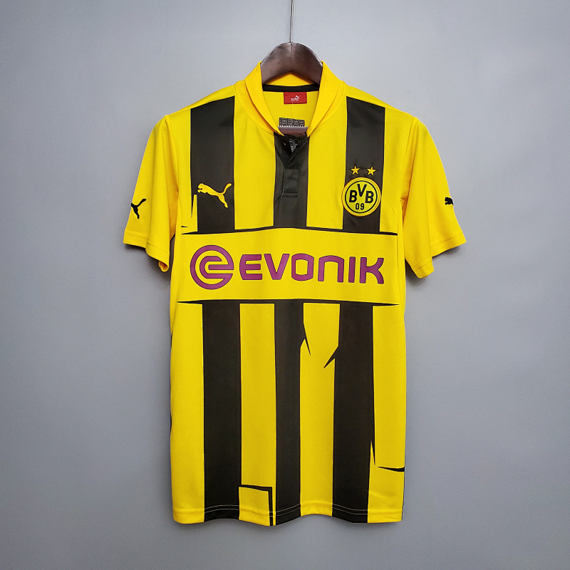 12-13 Dortmund Home Retro Jerseys