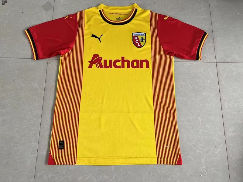 23-24 RC Lens Home Jerseys