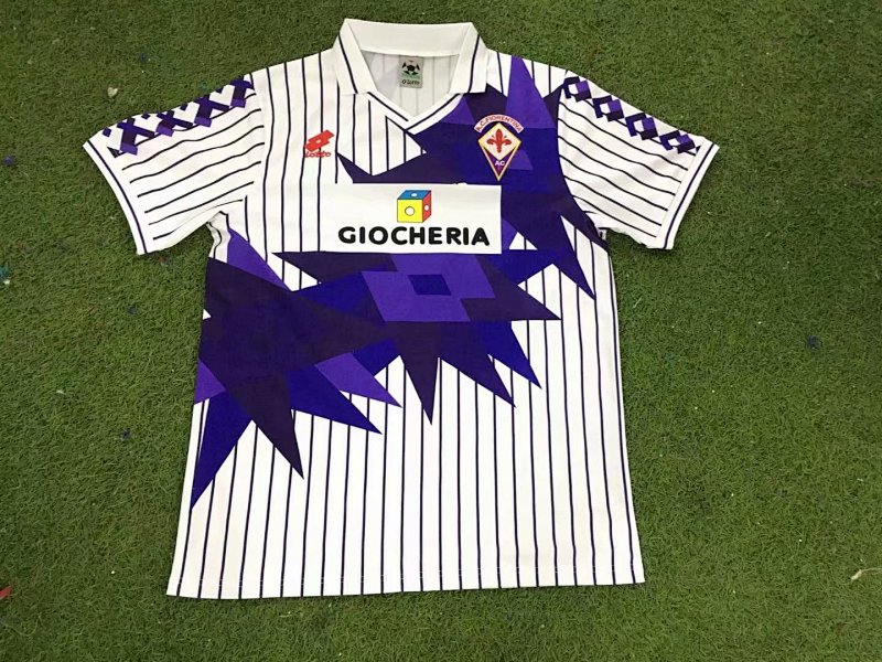 91-92 Fiorentina Away Retro Jerseys
