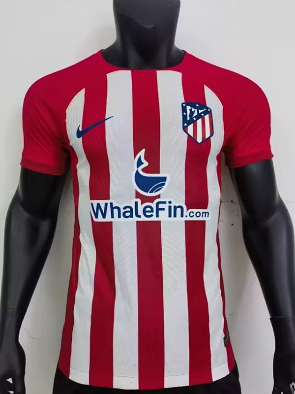 23-24 Atletico Madrid Home Player Version Jerseys