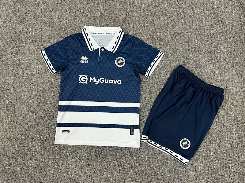 24-25 Millwall Home Kids Jerseys