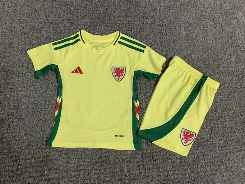 2024 Wales Away Kids Jerseys