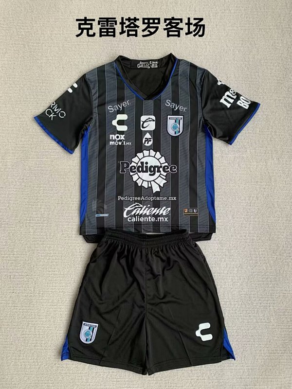 23-24 Queretaro Away Kids Jerseys