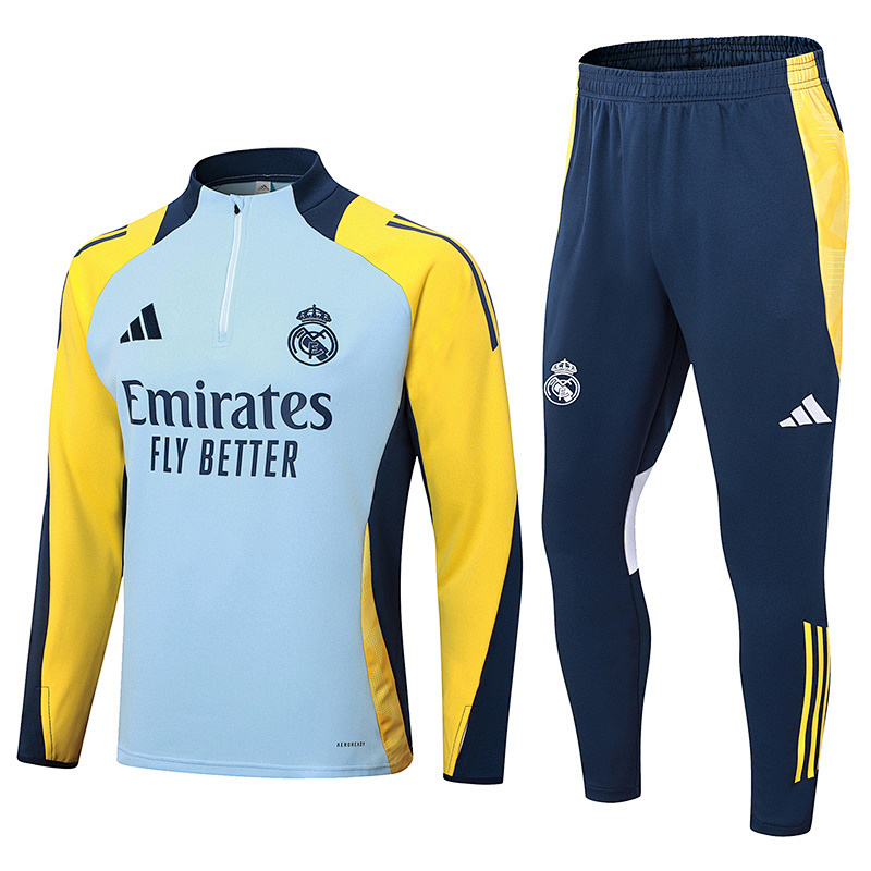 24-25 Real Madrid Long Sleeve Training Suit