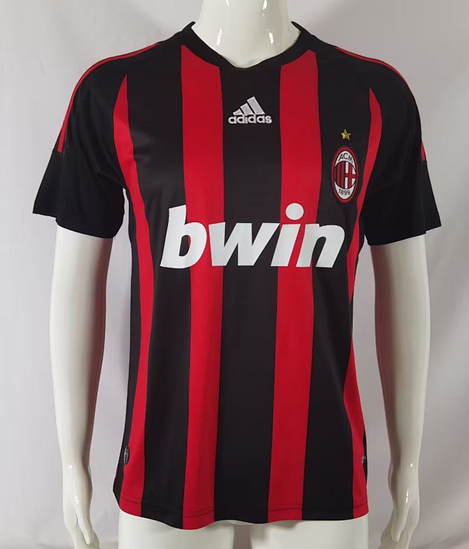 2008-09 AC Milan Home Retro Jerseys