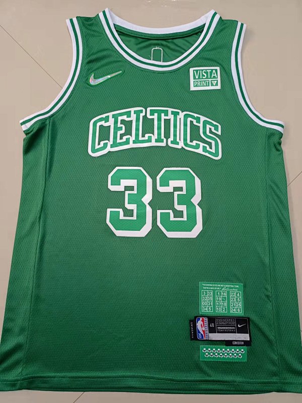 Celtics #33 Embroidery