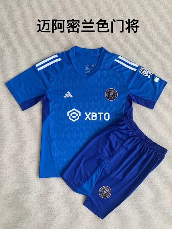 23-24 Inter Miami Goalkeeper Kids Jerseys