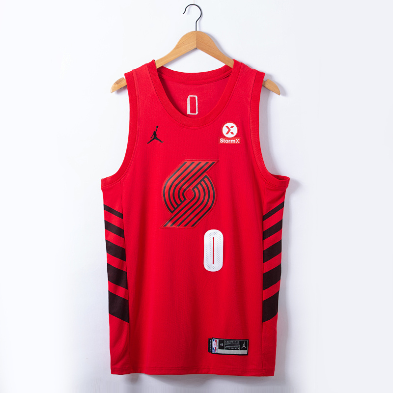 22-23 Blazers #0 Embroidery