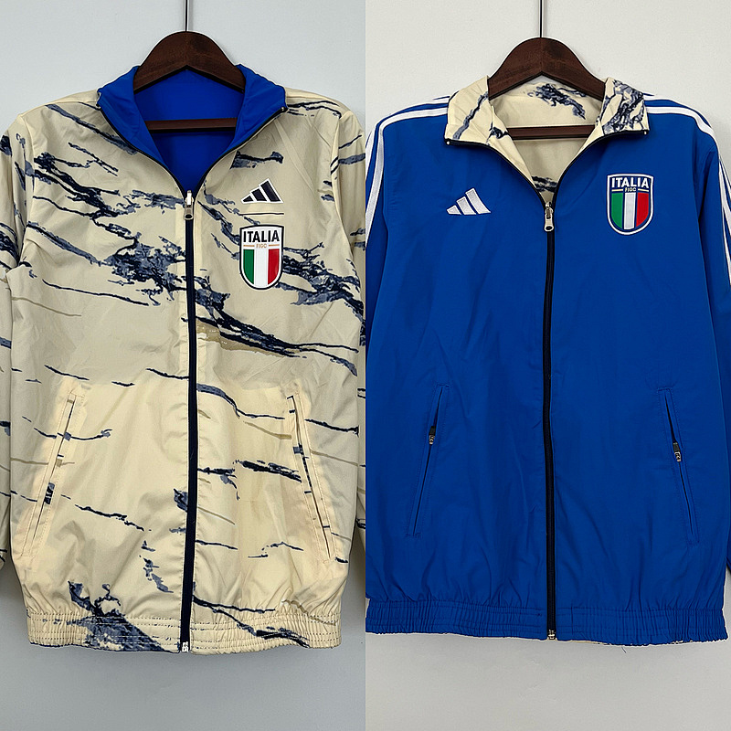 2023 Italy Both Windbreaker Jerseys