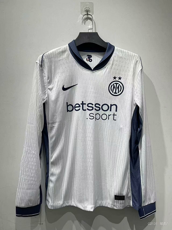 24-25 Inter Milan Away Long Sleeve Jerseys