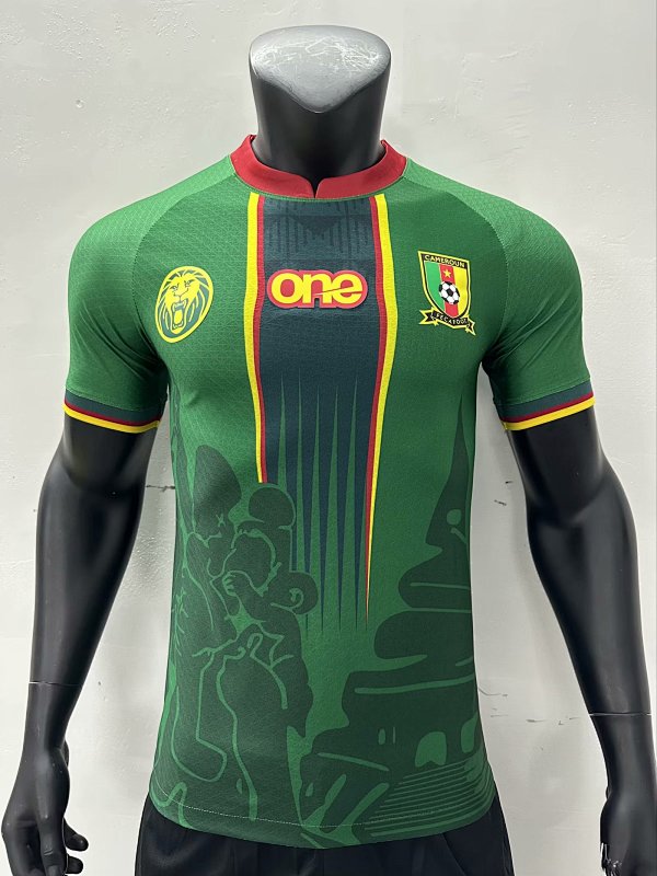 23-24 Cameroon Home Player Version Jerseys