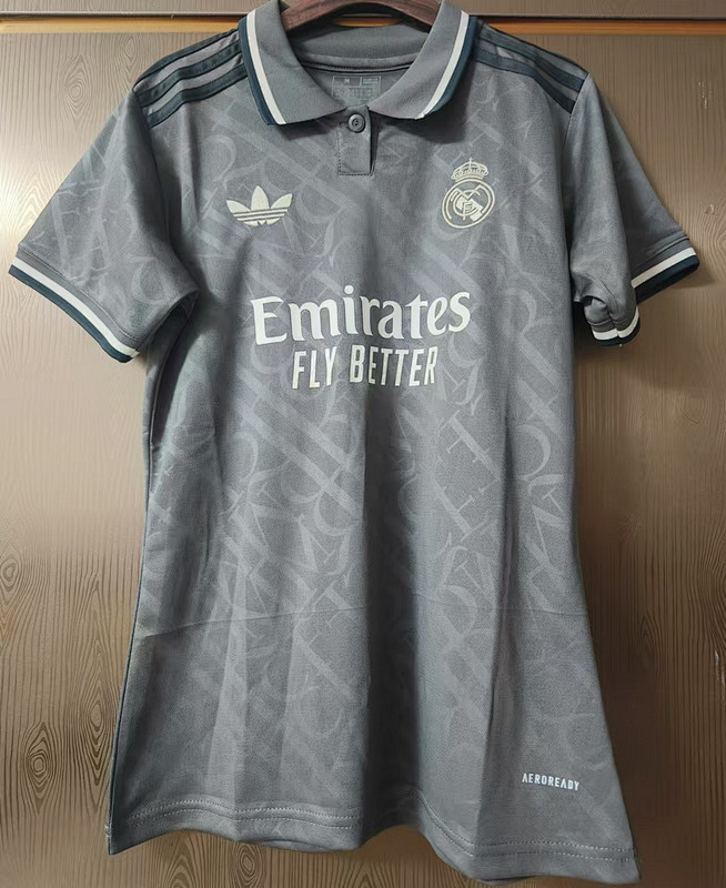 24-25 Real Madrid Third Woman Jerseys