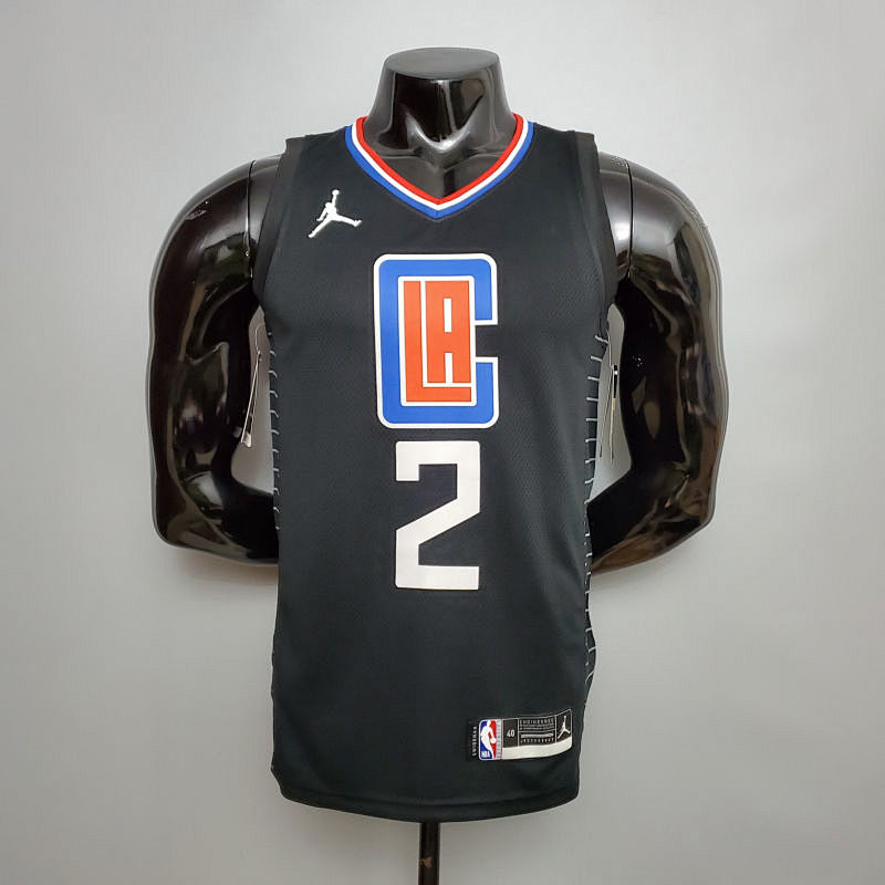 New Clippers LEONARD#2 Theme Limited City Edition Black S-XXL