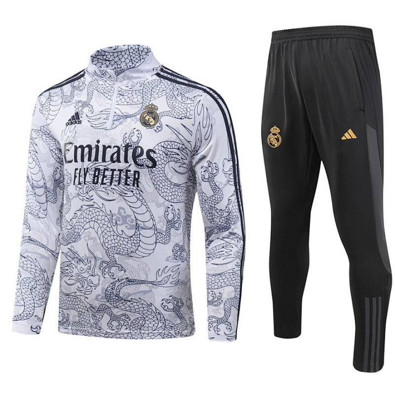 23-24 Real Madrid Long Sleeve Training Suit