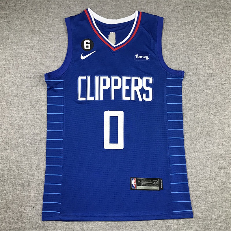 2023 Clippers #0 Embroidery