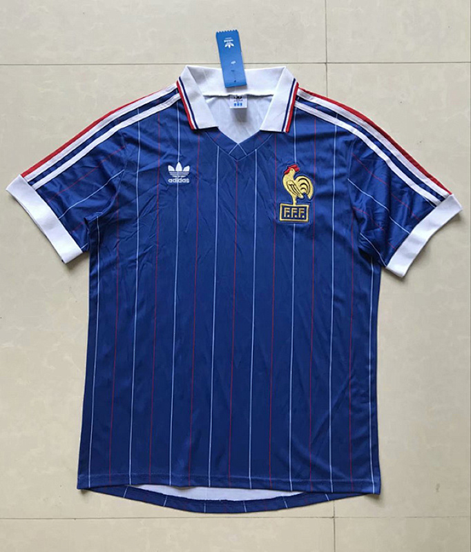 1982 France Home Retro Jerseys
