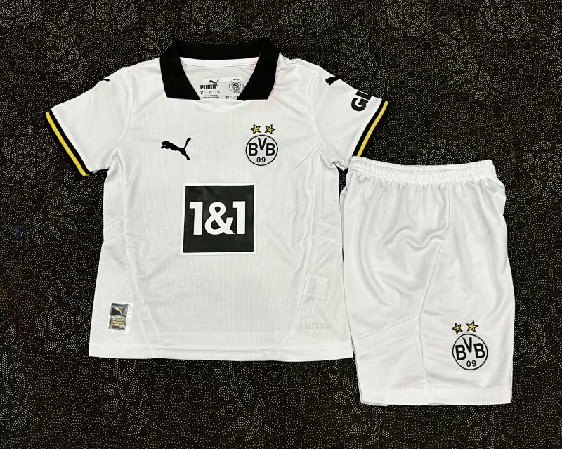 24-25 Dortmund Third Kids Jerseys