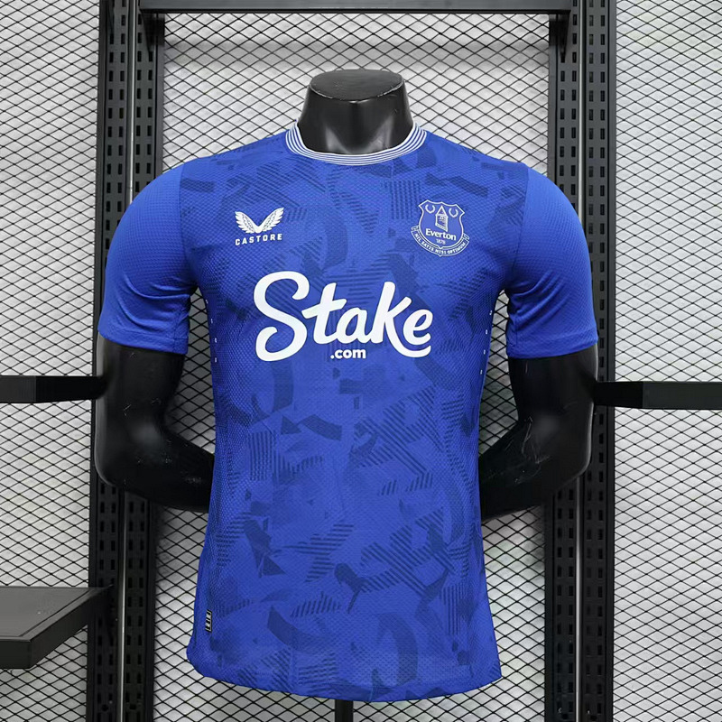 24-25 Everton Home Player Version Jerseys