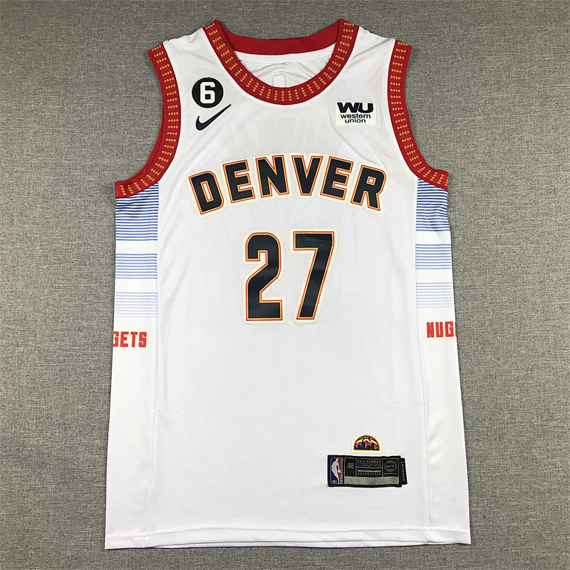 2023 Nuggets #27 Embroidery