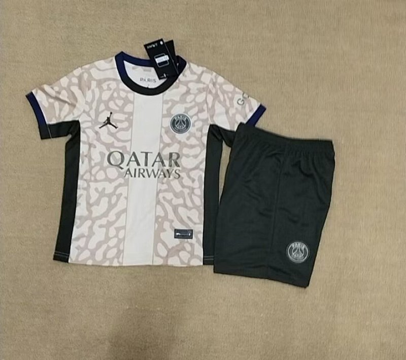 23-24 Paris Fourth Kids Jerseys