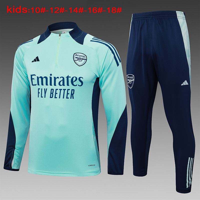 24-25 Arsenal Kids Long Sleeve Training Suit