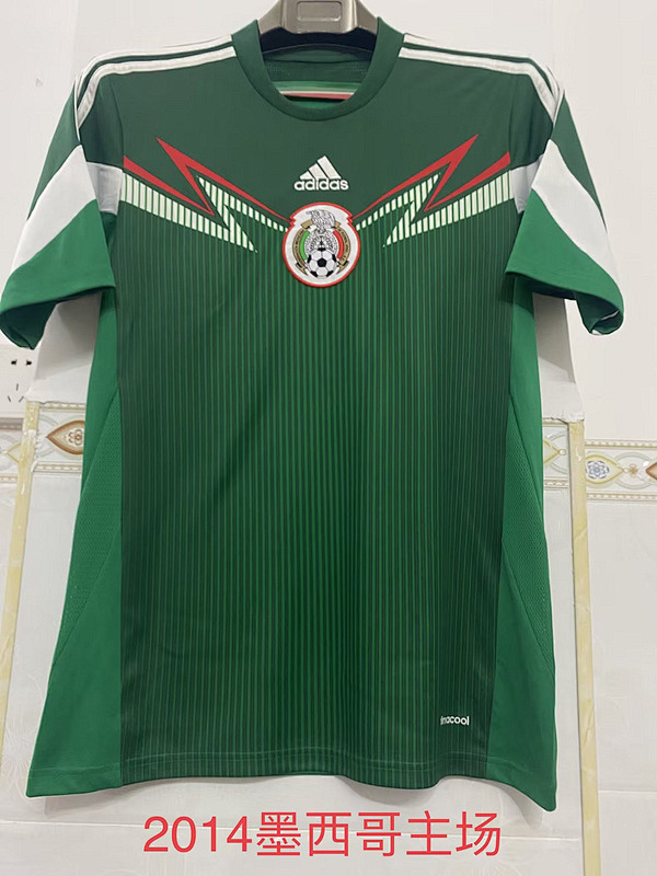2014 Mexico Home Retro Jerseys