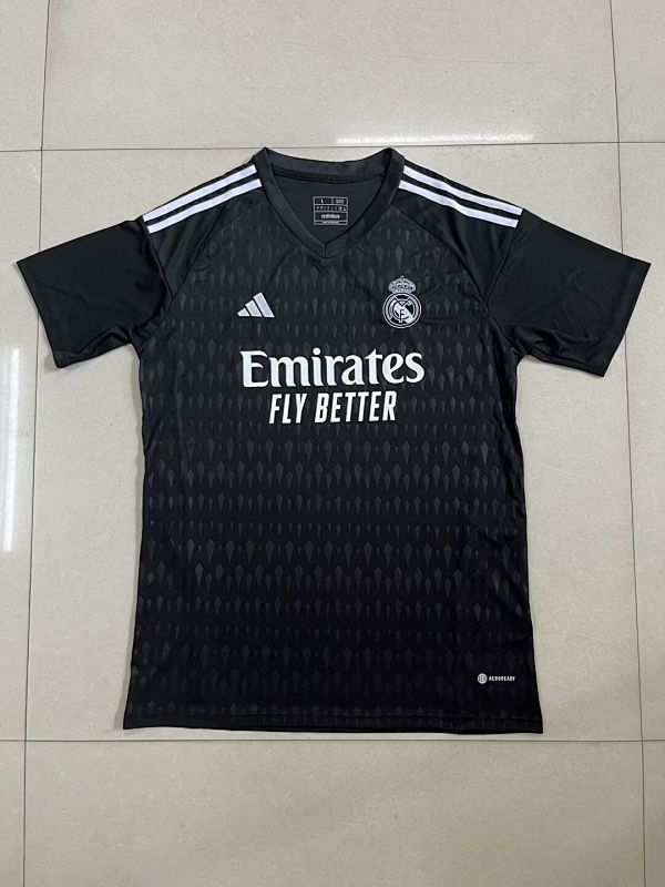 23-24 Real Madrid Goalkeeper Black Jerseys