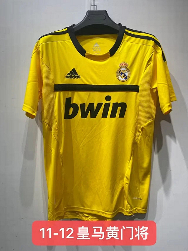 2011-12 Real Madrid Goalkeeper Retro Jerseys
