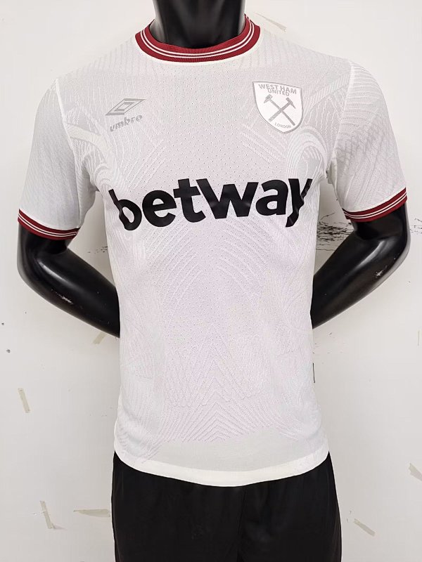23-24 West Ham Away Player Version Jerseys