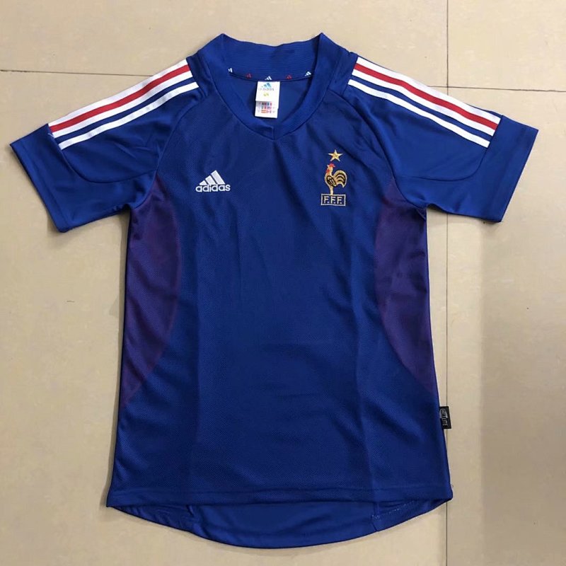 2002 France Retro Jerseys