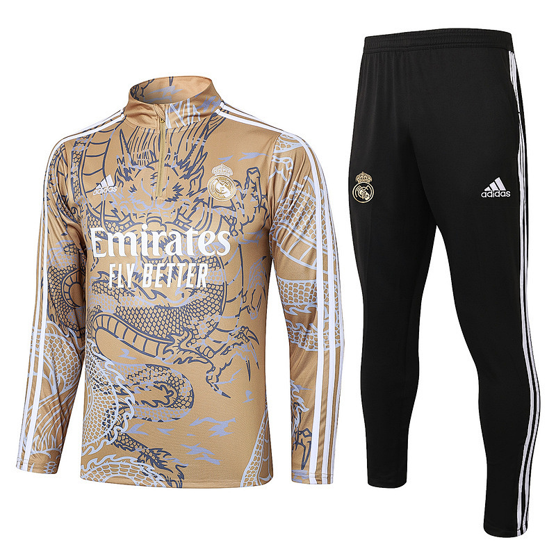 23-24 Real Madrid Long Sleeve Training Suit