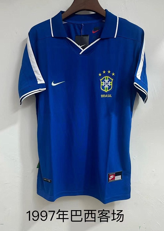 1997 Brazil Away Retro Jerseys