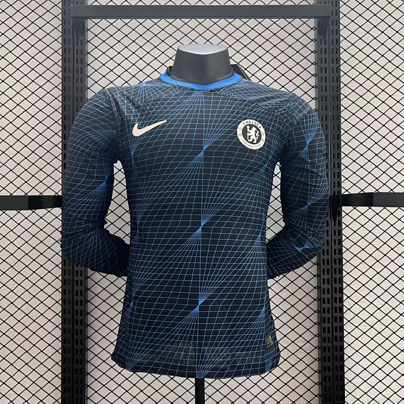 23-24 Chelsea Away Player Version Long Sleeve Jerseys