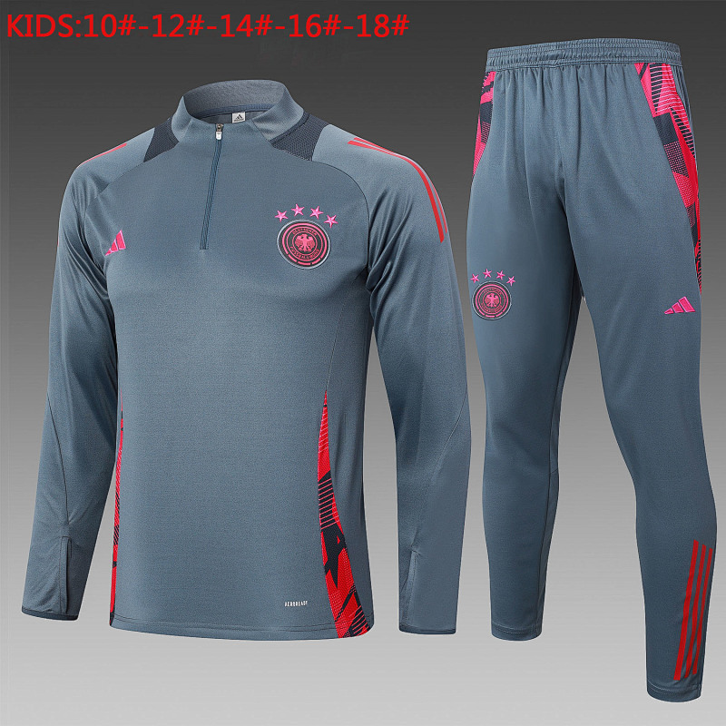 2024 Germany Kids Long Sleeve Training Suit