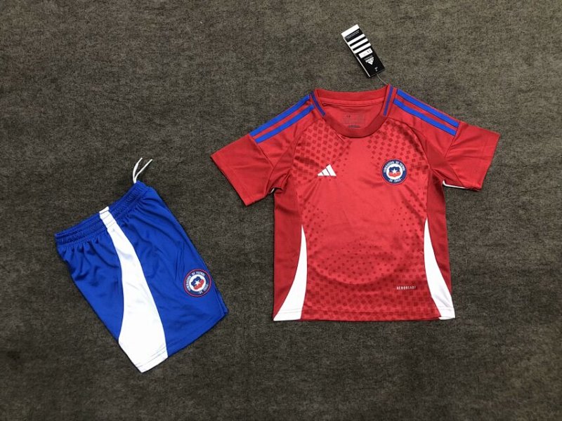 2024 Chile Home Kids Jerseys