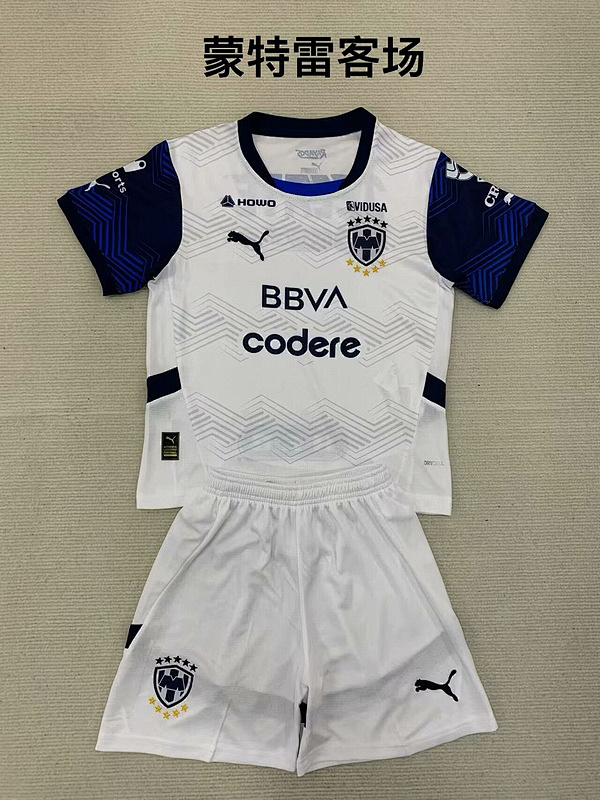 24-25 Monterey Away Kids Jerseys