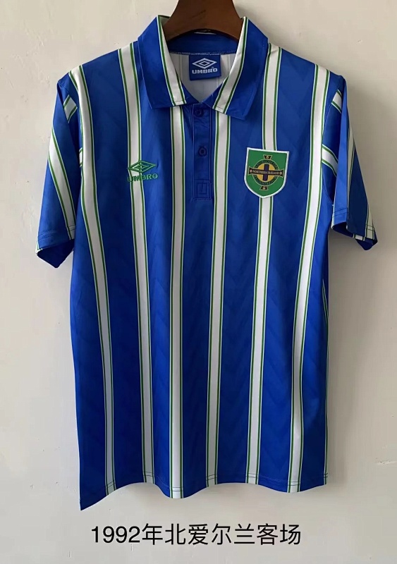 1992 North Ireland Away Retro Jerseys