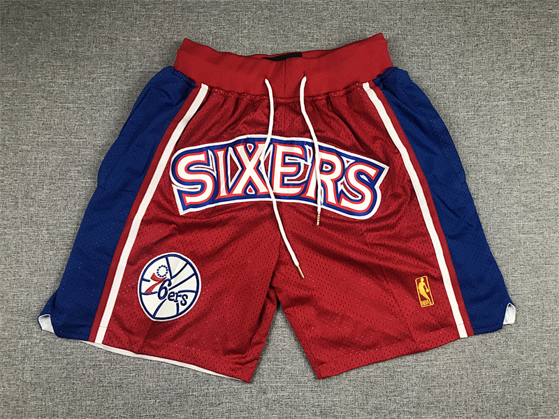 76ers Retro Pocket pants Embroidery
