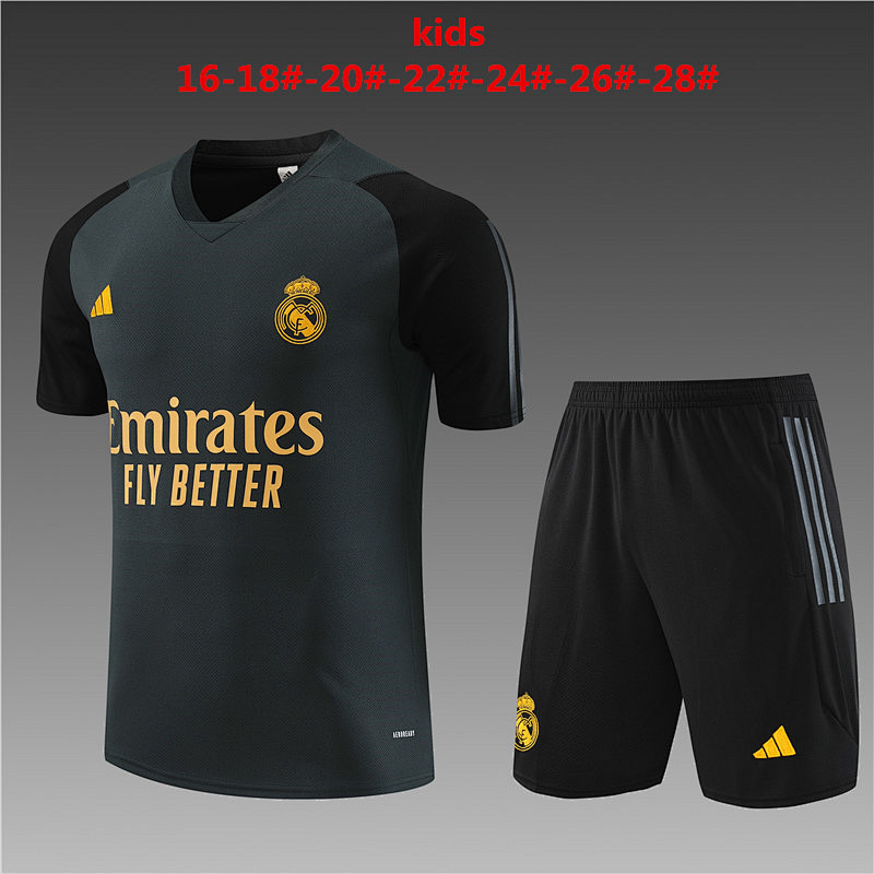 23-24 Real Madrid Kids Traning Jerseys