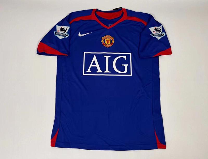 06-07 M-anchester U-nited Third Jerseys
