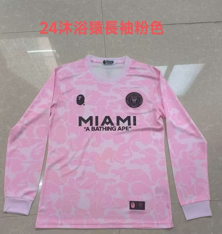 24-25 Inter Miami Long Sleeve Jerseys
