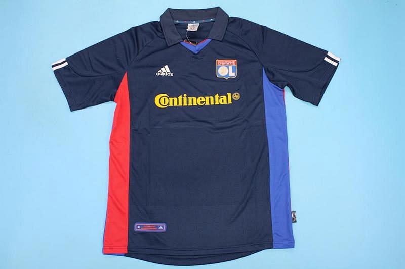 01-02 Lyon Away Retro Jerseys